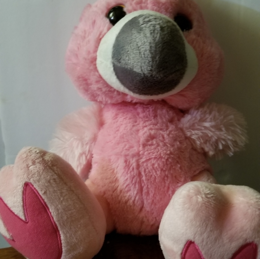 Aurora Pink Baby Flamingo Sift and Cuddly